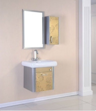 Small Hanging Antique Bathroom Vanity Cabinet