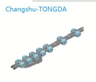 Chain for Hanging Conveyor System for Cattle Slaughter