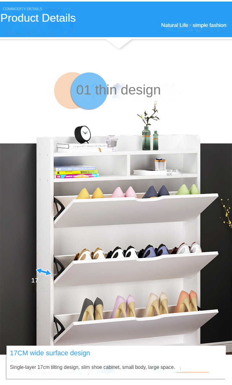 Cabinet de chaussure ménagère multi-couches de haute couche de haute qualité 8 High Quality Multi Layer Dustproof Household Shoe Cabinet 8