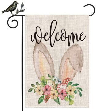 Decorative Welcome Easter Bunny Ears
