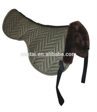 Lambskin western saddle pad