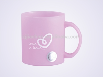 PBA free advertisement Plastic cup with handle