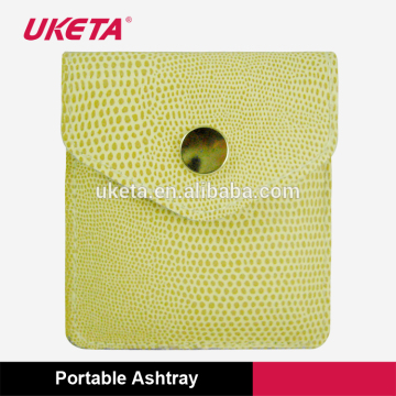 Portable Ashtray Customized Soft Ashtray Mobile Ashtray Mini Ashtray Pu Ashtray Reusable