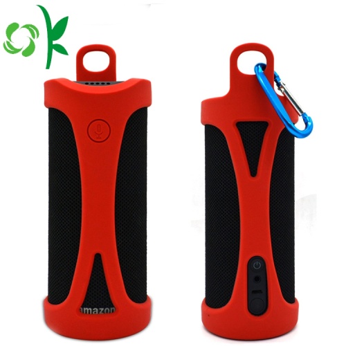 Etui pratique en silicone pour haut-parleur Bluetooth