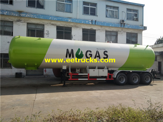 30 ton ton tit-axle lpg tank trailers