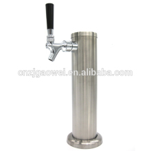 stainless steel 3" Single Beer Tap(faucet) Draft Beer Tower (T1001)