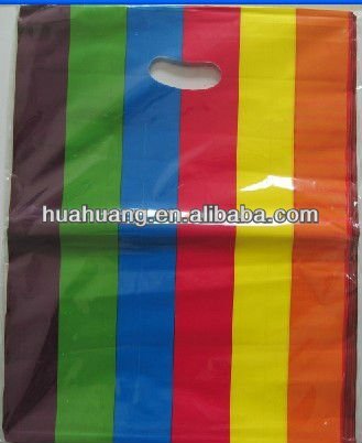 promotion plastic carrier handle bags