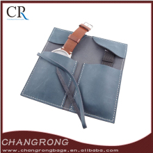 Custom Leather Watch Roll Travel Watch Pouch