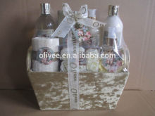 Personal body care bath gift set