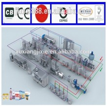 UHT milk production machinery