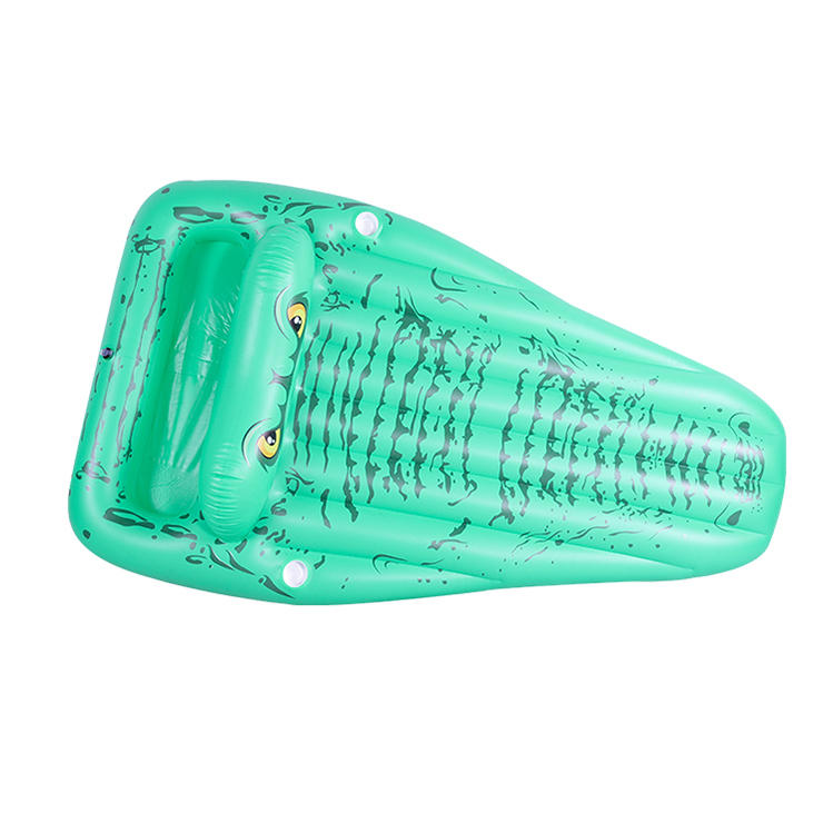 OEM Crocodile Floaties Pool Alligator Uppblåsbara Lounge