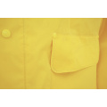 Traje impermeable de PVC de trabajo amarillo para trabajo pesado