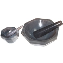 HUTO Brand Agate Mortar & Pestle