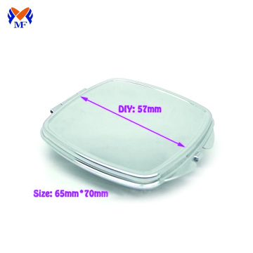 Wholesale metal small pocket make up mirror