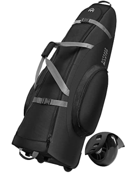 Unisex Waterproof Golf Travel Roller Bag with Wheels