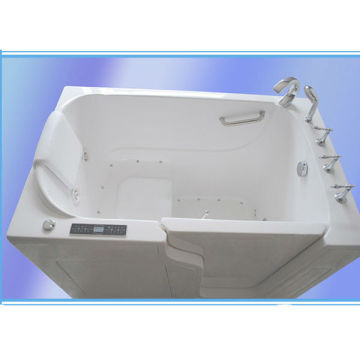 Bariatric hydro walk in bathtub with shower combo bathtub for elderly CWB3555