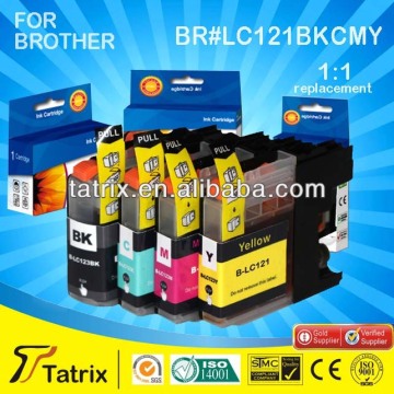 LC121 Ink Cartridge For Brother DCP-J552DW/DCP-J752DW/MFC-J470DW/MFC-J650DW Printer