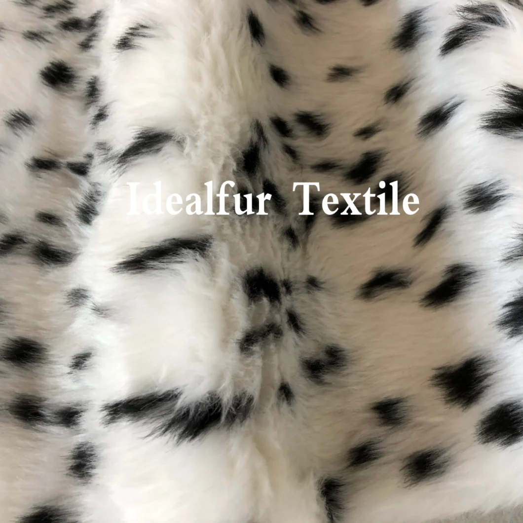 Printing Soft Short Pile Imitation Rabbit Fur