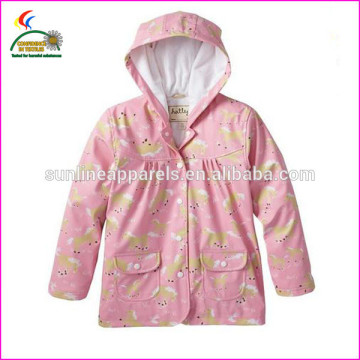 children PU raincoat
