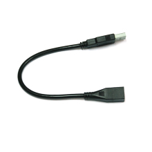 Overmolded USB male to Female adapter cable