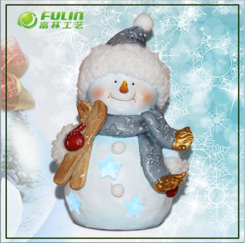Luz de LED de boneco de neve de Natal para a decoração de Natal (NF14238-1)