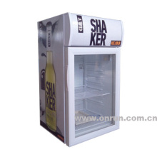 Beverage showcase, coke fridge