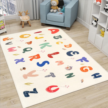 Cartoon cute alphabet baby room crawling mat