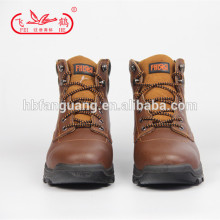 PU solo full grain leather waterproof safety shoes