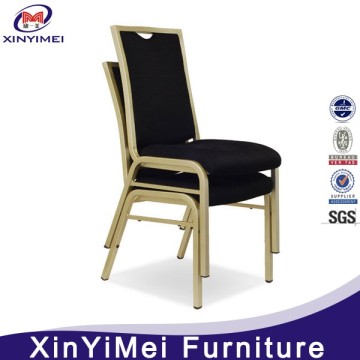 factory price contemporary hotel iron stackable banquet chair