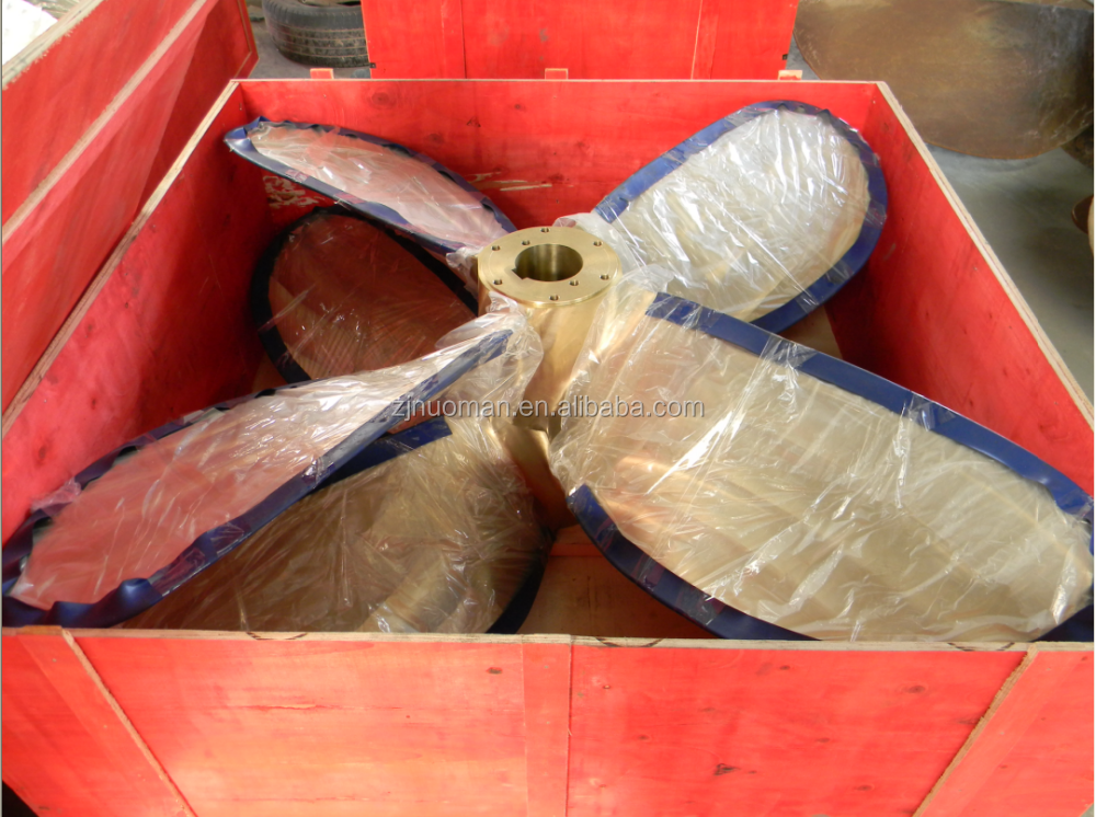 Ship fixed pitch 4 blades propeller (FPP) solas boat propeller