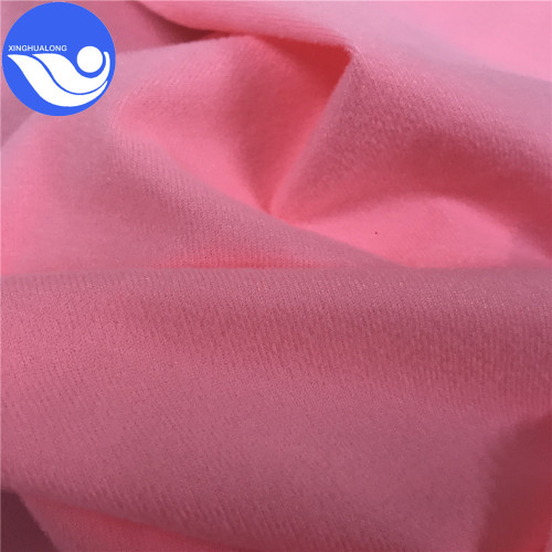 Polyester Curtain Fabric Warp Knitted Loop Velvet