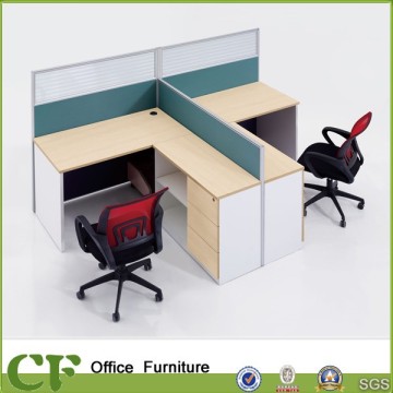 Management cable system office furniture office table