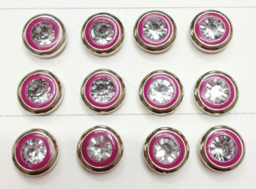 Double-color Rhinestone Rivets, Shoes Accessories, Garment Accessories