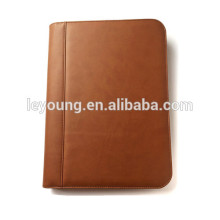 Custom Genuine Leather File Folder Compendium Folders