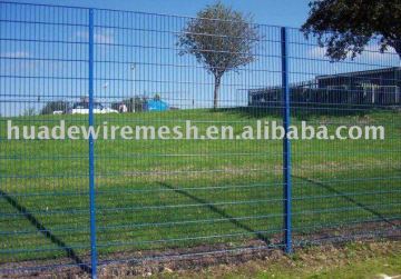 twin welded wire fence/8/6/8 fence/panel fence with twin wire