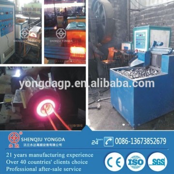 Steel sheet/billets/rods/bars induction heater forging machine