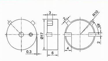 round buzzer