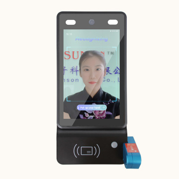 Sistema sa Fever Detector Pad nga adunay Facial Recognition