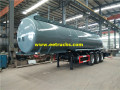 28500L Bulk HCl Tank Semi Semi รถพ่วงมือสอง