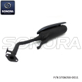 BAOTIAN BT125T-21 Exhaust (P / N: ST06058-0011) Suku Cadang Lengkap Berkualiti Tinggi