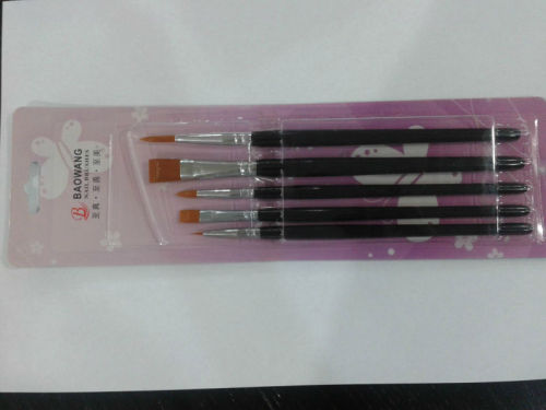 Fine quality nylon hair paint brush set, artist paint brush