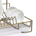 Kitchen wall mounted hanging cabinet dish rack