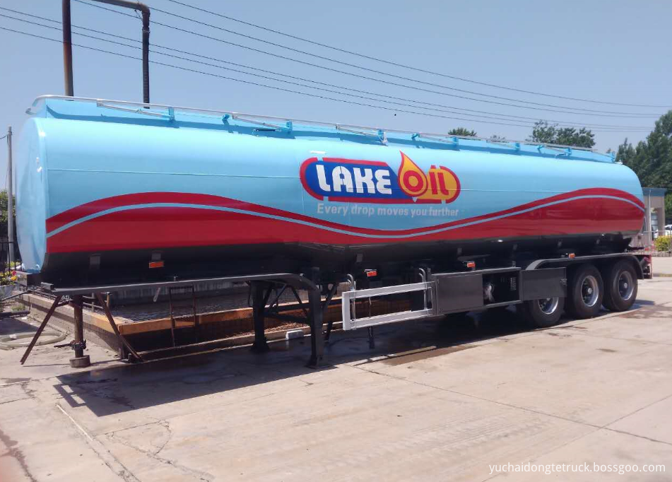 3 axle petrol tank semi-trailer for Tasania