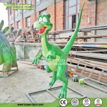 Amusement Park Decoration Resin Statue Cartoon Animals Catoon Dinosaur