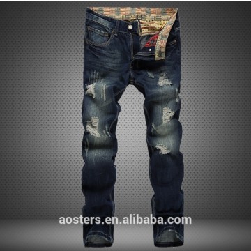 Custom top design jogger famous brand jeans men pants negotiate price