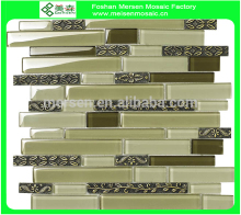 Hight-grade design irregular rustic mosaic wall tile SJ310