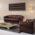 321 Chesterfield coklat kulit Sofa Set Design