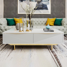 2024 Modern Coffee Table and TV Stand Set