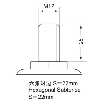 80Kg Threaded Brake PA Machine Caster