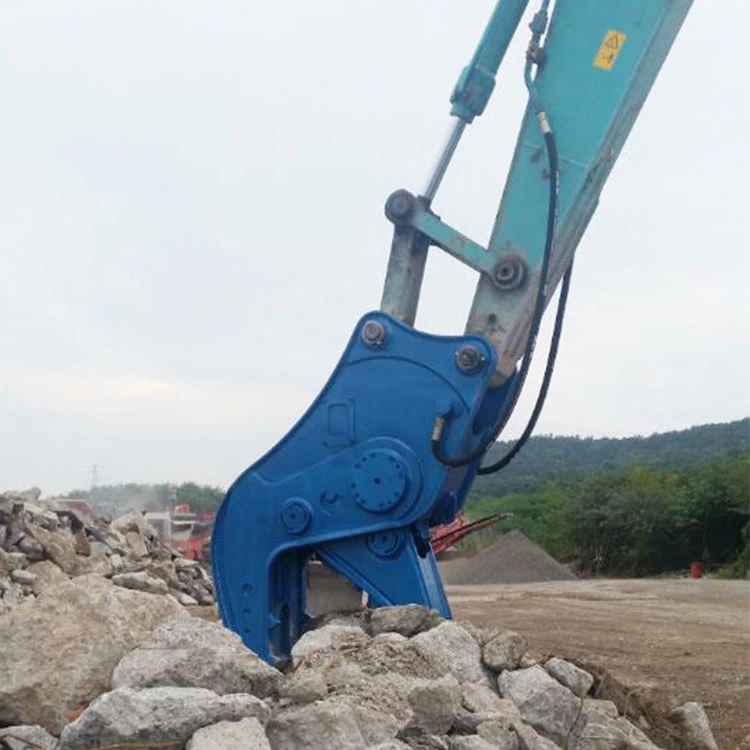 Excavator Construction Mounted Hydraulic Concrete Demolition Pulveriser